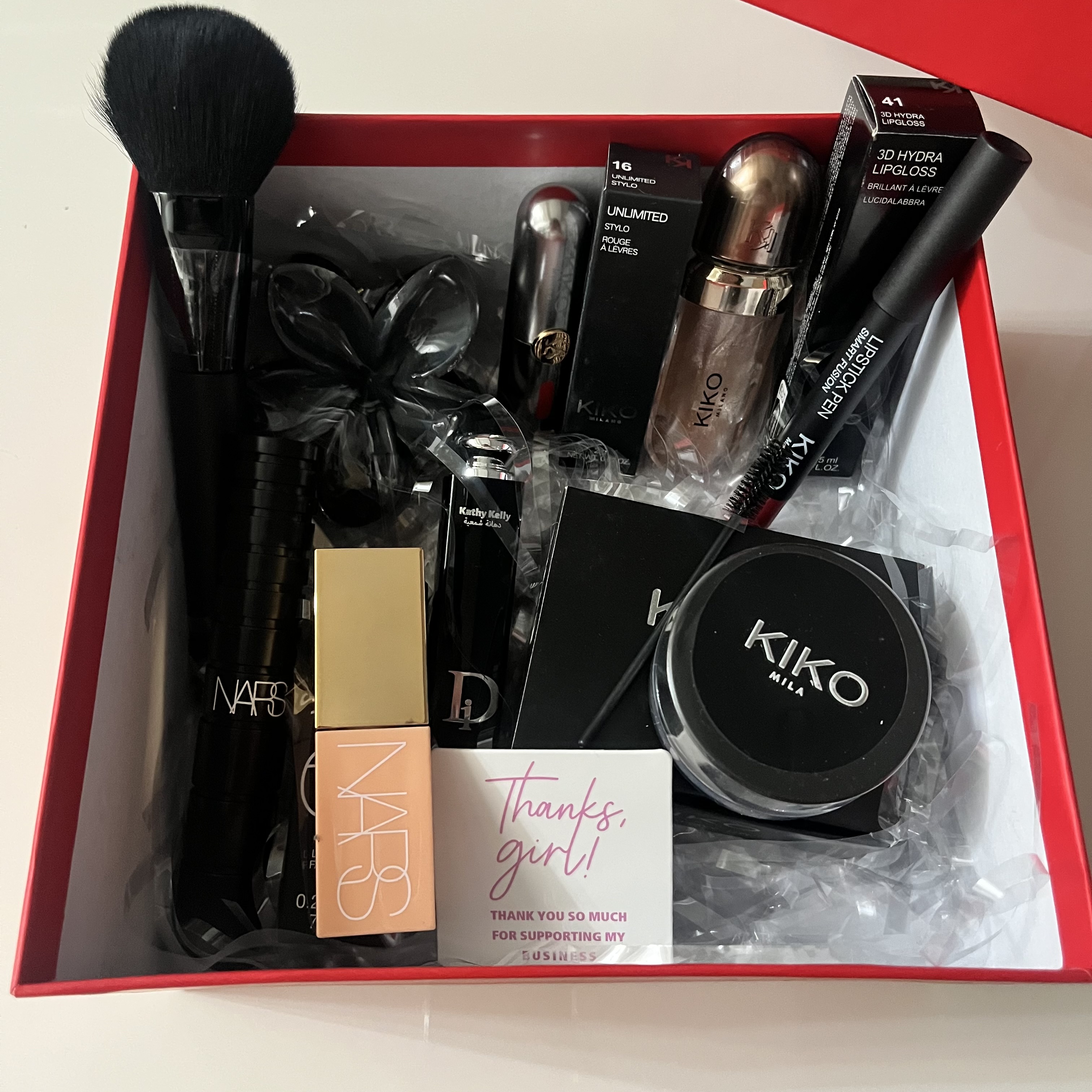 Kiko and nars gift pack